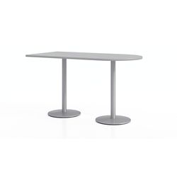 Figo Bar Height Peninsula Table - 72"W x 36"D