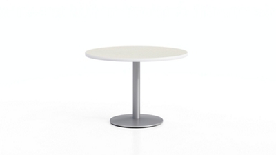 THE CAFE TABLE Black Steel 4pin φ100 THE CAFE TABLE / ラバーウッド Black Steel 4本脚 × ラウンド