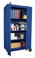 Mobile Storage Cabinet 66" High x 36" Wide