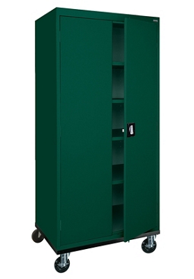Mobile Storage Cabinet - 36"W x 24"D