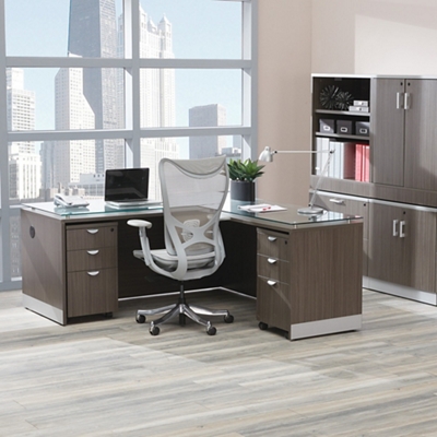 Esquire L-Shaped Desk Office Set