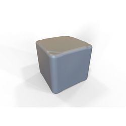 Large Cube Ottoman - 17.75"W x 17.75"D x 16.5"H