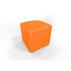 Weighted Small Cube Ottoman - 14.75"W x 14.75"D x 13.5"H