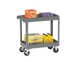 Mobile Utility Cart with Side Trays 36x24