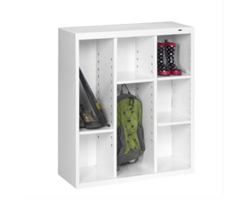 40"H Steel Cubby Cabinet