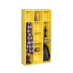 66"H Steel Cubby Cabinet