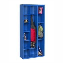 78"H Steel Cubby Cabinet