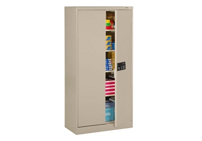 Storage Cabinet with Keypad Lock 72"H 24"D