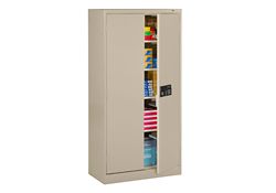Storage Cabinet with Keypad Lock 72"H 24"D