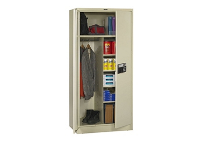 Keypad Lock Wardrobe and Storage Cabinet - 78" H