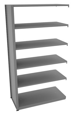 Shelving Add-On Unit - 48"W x 24"D x 88"H