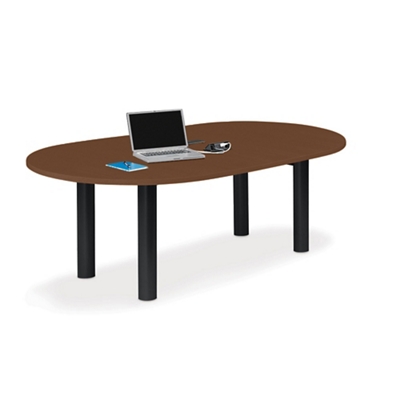 Tabella 6' W Racetrack Conference Table with Data Ports