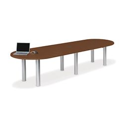 Tabella 10' W Racetrack Conference Table with Data Ports