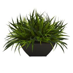Contemporary Grass Plant - 11"