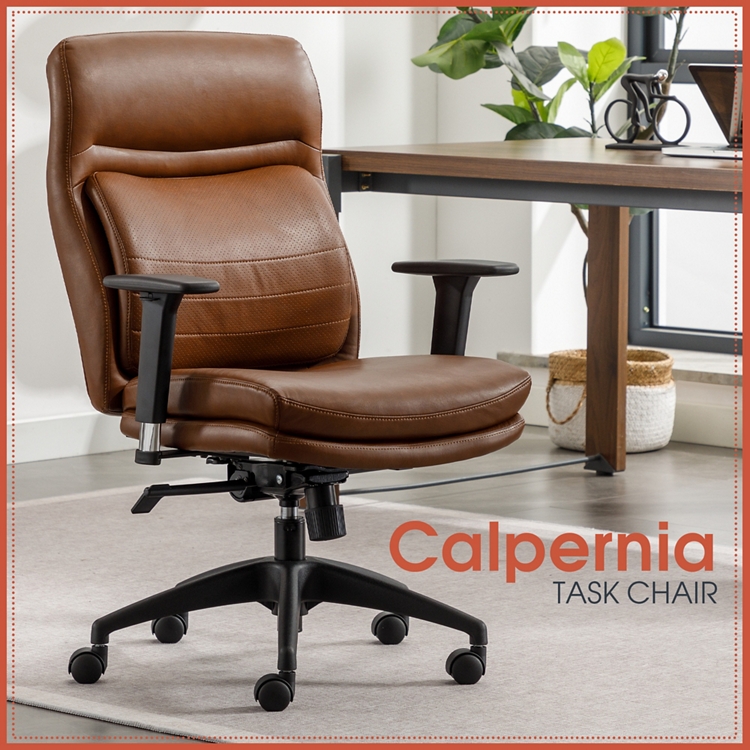 Calpernia Faux Leather Task Chair