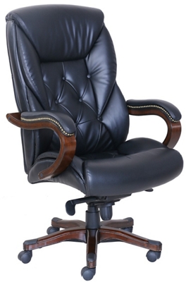 Big leather office discount chair