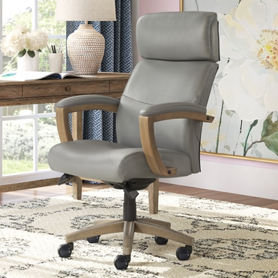 La-z-Boy Comfortcore Managers Chair w/ Ergonomic Flip Up Arms Black