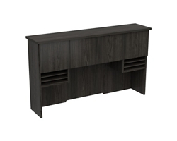 Hutch with Wood Doors - 72"W x 16"D