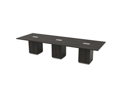 Tuxedo Eight Seat Rectangular Conference Table - 144"W x 48"D
