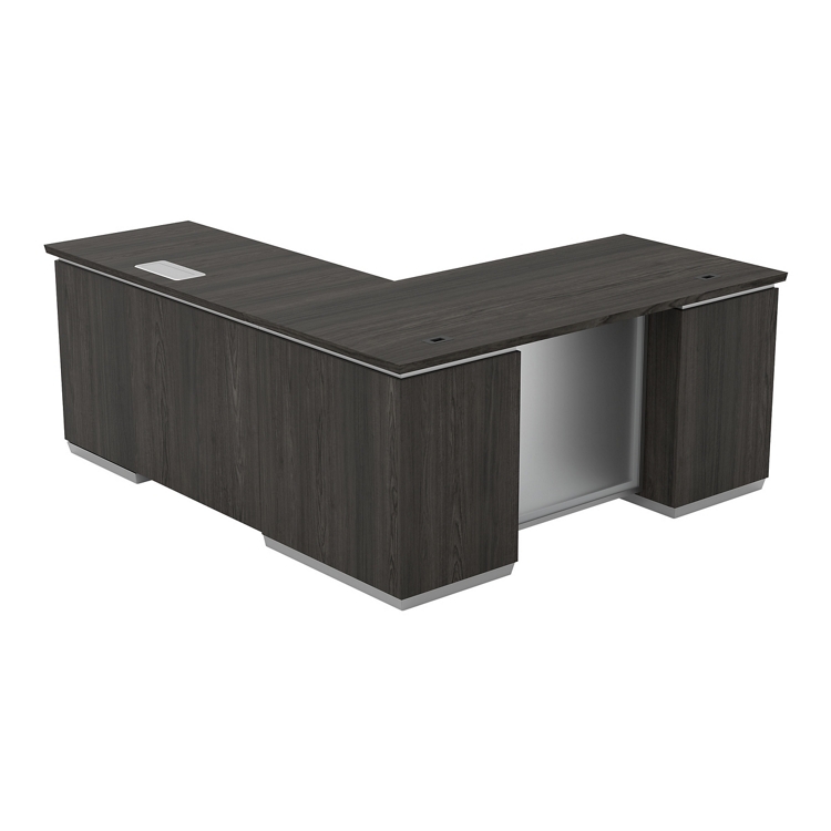 つくえ Tuxedo L-Shaped Desk with Right Return - 66