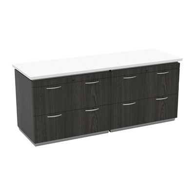 Double Lateral File Storage Credenza - 72"W x 24"D