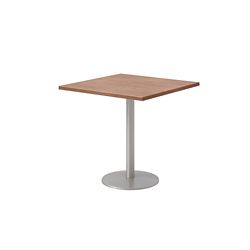 Laminate Pedestal Table with Round Base - 30"W x 30"D