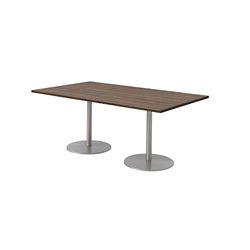 Laminate Pedestal Table with Round Base - 84"W x 36"D