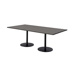 Laminate Pedestal Table with Round Base - 72"W x 42"D