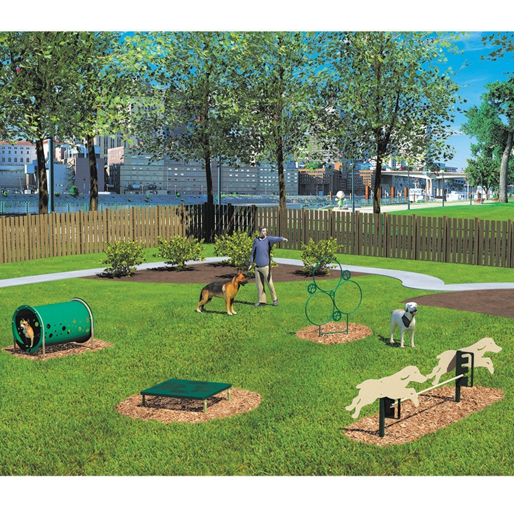 Four Piece Novice Dog Park Set