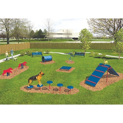Six Piece Intermediate Dog Park Set