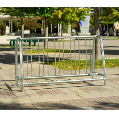 Portable 5 ft Double Sided Bike Rack