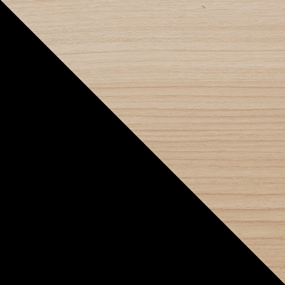 Black-Natural Wood