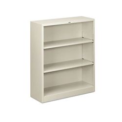 HON Steel Series Bookcase with Three Shelves