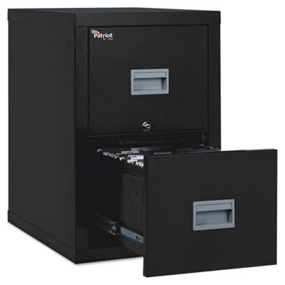 Two Drawer Fireproof Vertical File - Letter/Legal Size