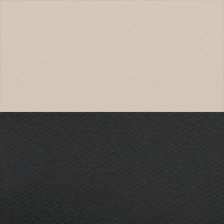 Sand Top/Black Seat