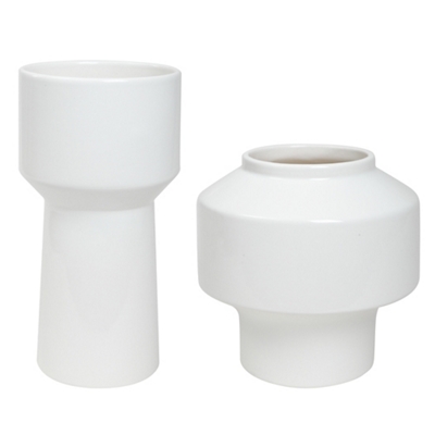 White Glazed Ceramic