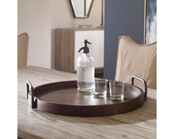 Round Wooden Tray