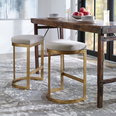 Half Moon Base Modern Counter Stool by NBF Signature Series NBF