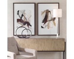 Abstract Prints, Set of Two