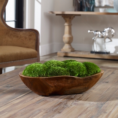 NBF Signature Series Artificial Plants Moss Centerpiece - Thumbnail 4
