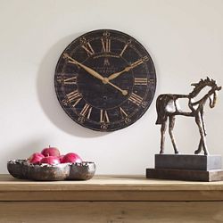 Signature Accents Weathered Wall Clock