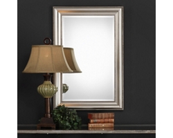 Rectangular Antiqued Mirror - 24"Wx36"H