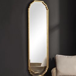 Antiqued Mirror - 22"Wx62"H