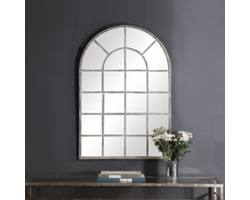 Windowpane Antiqued Mirror - 30"Wx44"H