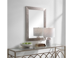 Rectangular Framed Mirror - 26"Wx36"H