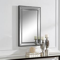 Rectangular Beveled Mirror - 20"Wx32"H