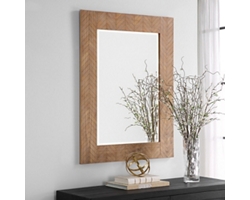 Natural Mirror- 29"Wx39"H