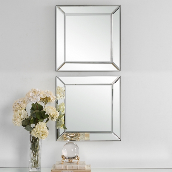 Small square mirrors discount