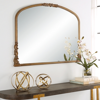 Streamline Wide Arch Mantel Mirror - 42W x 36H