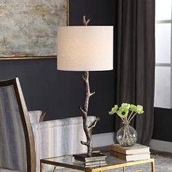 Dark Bronze Branch Table Lamp